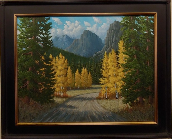 Piedra Road 22x28 $1500 at Hunter Wolff Gallery